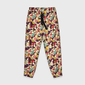 Детские брюки 3D с принтом Марафон в Курске, 100% полиэстер | манжеты по низу, эластичный пояс регулируется шнурком, по бокам два кармана без застежек, внутренняя часть кармана из мелкой сетки | athlete | athletics | marathon | run | sport | triathlon | атлет | бег | легкая атлетика | марафон | метание копья | многоборье | пробег | прыжки | спорт | спортвная ходьба | триатлон