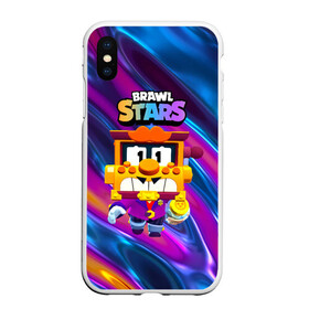 Чехол для iPhone XS Max матовый с принтом Грифф Griff Brawl Stars в Курске, Силикон | Область печати: задняя сторона чехла, без боковых панелей | brawl | brawl stars | brawlstars | brawl_stars | grif | griff | бравл | бравлстарс | грифф