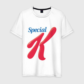 Мужская футболка хлопок с принтом special k merch Essential в Курске, 100% хлопок | прямой крой, круглый вырез горловины, длина до линии бедер, слегка спущенное плечо. | kpop | special k merch essential | корейская попо музыка