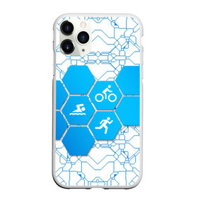 Чехол для iPhone 11 Pro матовый с принтом Плыви, Крути, Беги в Курске, Силикон |  | Тематика изображения на принте: bike | ironman | run | running | swim | swimming | triathlon | бег | бегун | велосипед | велоспорт | выносливость | железный человек | плавание | спорт на выносливость | триатлон | цикличный вид спорта