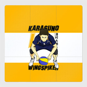 Магнитный плакат 3Х3 с принтом Дайчи Савамура | Haikyu!! в Курске, Полимерный материал с магнитным слоем | 9 деталей размером 9*9 см | anime | haikyu | haikyuu | karasuno | karasuno high | manga | sawamura daichi | аниме | волейбол | волейбольный клуб | вороны | доигровщик | карасуно | лого | манга | надпись | номер 1 | старшая школа | хаику | хаикую