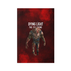 Обложка для паспорта матовая кожа с принтом Dying light монстр в Курске, натуральная матовая кожа | размер 19,3 х 13,7 см; прозрачные пластиковые крепления | dying light | аномалия | зараженный | монстр | мутант | ужасы | урод | хоррор