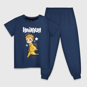Детская пижама хлопок с принтом Шоё Хината с рюкзаком Haikyu!! в Курске, 100% хлопок |  брюки и футболка прямого кроя, без карманов, на брюках мягкая резинка на поясе и по низу штанин
 | 10 номер | haikyu | haikyuu | hinata shoyo | karasuno | аниме | волейбол | волейбольный клуб | карасуно | коротышка | красный | мальчик мяч | манга | рыжик | старшая школа | хаикую | чиби чан | шоё хината