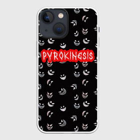 Чехол для iPhone 13 mini с принтом Bloody Pyrokinesis в Курске,  |  | hip hop | pyrokinesis | rap | rep | андрей фёдорович | исполнители | исполнитель | музыка | пирокинезис | пирокинесис | реп