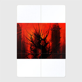 Магнитный плакат 2Х3 с принтом ДРЕВО ХАОС 3D в Курске, Полимерный материал с магнитным слоем | 6 деталей размером 9*9 см | абстракция | башни | беспорядок | дерево | иллюстрация | искусство | кровавые облака | культура | текстура | хаос