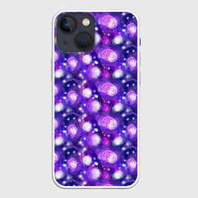 Чехол для iPhone 13 mini с принтом Galaxy в Курске,  |  | background | galaxy | pattern | space | stars | universe | вселенная | галактика | звезды | космос | паттерн | фон