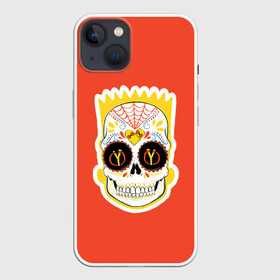 Чехол для iPhone 13 с принтом Мексиканский Барт в Курске,  |  | bart | simpsons | the simpson | барт | мульт | мультфильм | симпсоны