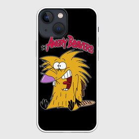 Чехол для iPhone 13 mini с принтом Крутые бобры в Курске,  |  | angry beavers | nickelodeon | бобер | братья бобры | даг | деггет | крутые бобры | мультик | мультяшный | никелодеон | норберт