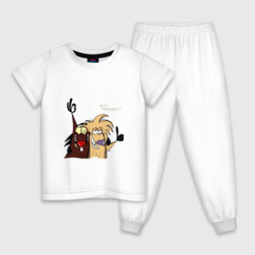 Детская пижама хлопок с принтом Злюки бобры в Курске, 100% хлопок |  брюки и футболка прямого кроя, без карманов, на брюках мягкая резинка на поясе и по низу штанин
 | Тематика изображения на принте: бобры | друзья | животные | мультфильм | позитив. | шерсть