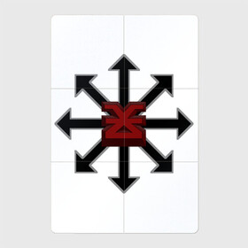 Магнитный плакат 2Х3 с принтом Звезда Хаоса Кхорна в Курске, Полимерный материал с магнитным слоем | 6 деталей размером 9*9 см | blood god | khorne | wh40k | ваха | звезда | кхорн | хаос