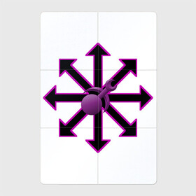 Магнитный плакат 2Х3 с принтом Звезда Хаоса Слаанеш в Курске, Полимерный материал с магнитным слоем | 6 деталей размером 9*9 см | slaanesh | wh40k | ересь | звезда | слаанеш | хаос