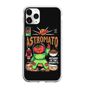 Чехол для iPhone 11 Pro Max матовый с принтом Astromato в Курске, Силикон |  | alive | astronaut | defender | food | galaxy | ketchup | monster | moon | pizza | planet | space | spaghetti | tomato | vegetable | астронавт | галактика | еда | живая | живой | защитник | кетчуп | космос | луна | монстр | овощ | пицца | планета | помидор