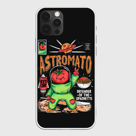 Чехол для iPhone 12 Pro Max с принтом Astromato в Курске, Силикон |  | alive | astronaut | defender | food | galaxy | ketchup | monster | moon | pizza | planet | space | spaghetti | tomato | vegetable | астронавт | галактика | еда | живая | живой | защитник | кетчуп | космос | луна | монстр | овощ | пицца | планета | помидор