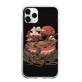 Чехол для iPhone 11 Pro матовый с принтом Ramen Protector в Курске, Силикон |  | chinese | clouds | dawn | defender | dragon | fire breathing | japan | monster | protector | ramen | reptile | sticks | sunset | дракон | закат | защитник | китайский | монстр | облака | огнедышащий | палочки | рамен | рамэн | рассвет | япония