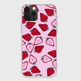 Чехол для iPhone 12 Pro Max с принтом Клубничка в Курске, Силикон |  | 14 february | 14 февраля | h | heart | love day | valentines day | валентин | день валентина | день влюбленных | день святого | день святого валентина | земляника | клубника | лето | любовь | праздник | сердечко | сердце