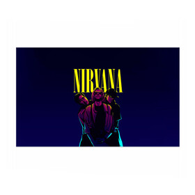 Бумага для упаковки 3D с принтом Nirvana Neon в Курске, пластик и полированная сталь | круглая форма, металлическое крепление в виде кольца | alternative | kurt cobain | metall | music | nirvana | rock | альтернатива | курт кобейн | курт кобэйн | металл | музыка | нирвана | нирванна | рок