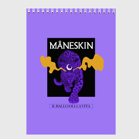 Скетчбук с принтом Maneskin в Курске, 100% бумага
 | 48 листов, плотность листов — 100 г/м2, плотность картонной обложки — 250 г/м2. Листы скреплены сверху удобной пружинной спиралью | Тематика изображения на принте: il ballo della vita | maneskin | виктория де анжелис | дамиано давид | итан торкио | манаски | манескин | монэскин | рок | томас раджи