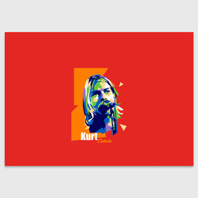 Поздравительная открытка с принтом Kurt Cobain в Курске, 100% бумага | плотность бумаги 280 г/м2, матовая, на обратной стороне линовка и место для марки
 | alternative | kurt cobain | metall | music | nirvana | rock | альтернатива | курт кобейн | курт кобэйн | металл | музыка | нирвана | нирванна | рок