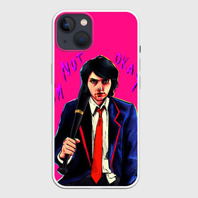 Чехол для iPhone 13 с принтом Im not okay в Курске,  |  | alternative | metall | music | my chemical romance | rock | альтернатива | джерард уэй | май кемикал романс | металл | музыка | рок