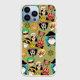 Чехол для iPhone 13 Pro Max с принтом Персонажи One Piece. Большой куш в Курске,  |  | Тематика изображения на принте: anime | manga | monkey d. luffy | one piece | аниме | большой куш | ван пис | вон пис | гол д. роджер | кайдо | король пиратов | луфи | луффи | манга | манки д. луффи | нами | нико робин | пират | портгас д. эйс | ророноа зоро