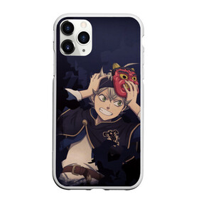 Чехол для iPhone 11 Pro матовый с принтом Черный клевер в Курске, Силикон |  | anime | black clover | аниме | аста | буракку куро:ба | гримуар | манга | пятилистник | черный клевер