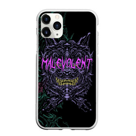 Чехол для iPhone 11 Pro Max матовый с принтом MALEVOLENT / ANGRY DOG в Курске, Силикон |  | angry dog | готический | дог | животные | зверь | злая собака | зубы | клыки | монстр | оскал | пасть | пес | челюсть