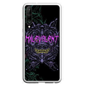 Чехол для Honor P30 с принтом MALEVOLENT / ANGRY DOG в Курске, Силикон | Область печати: задняя сторона чехла, без боковых панелей | angry dog | готический | дог | животные | зверь | злая собака | зубы | клыки | монстр | оскал | пасть | пес | челюсть