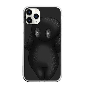 Чехол для iPhone 11 Pro матовый с принтом Вопрос в Курске, Силикон |  | black | black and white | dark | gothic | gray | monochrome | mork2028 | shadow | готический | монохромный | морк2028 | серый | тёмный | тень | тьма | чёрно белый | чёрный