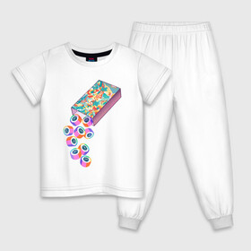 Детская пижама хлопок с принтом Ko Ko Bop Essential в Курске, 100% хлопок |  брюки и футболка прямого кроя, без карманов, на брюках мягкая резинка на поясе и по низу штанин
 | 3racha | bts | bts idol | exid hot pink | ikon | kokobop essential | kpop | stay gold | txt | кейпоп | корейская музыка | корея | кпоп | поп