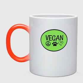 Кружка хамелеон с принтом Vegan Family в Курске, керамика | меняет цвет при нагревании, емкость 330 мл | green | greenpaece | nature | sport | vegan | yoga | веган | вегетарианец | гринпис | еда | животные | жизнь | здоровье | зеленый | йога | мир | овощи | пища | планета | природа | растение | спорт | тело | фрукты