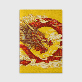Обложка для паспорта матовая кожа с принтом Китайский Дракон, China Dragon в Курске, натуральная матовая кожа | размер 19,3 х 13,7 см; прозрачные пластиковые крепления | Тематика изображения на принте: chinese dragon | dhina dragon | dragon | азиатский дракон | восточный дракон | дракон | китайские драконы | китайский дракон | красный дракон | традиционный китайский дракон | японский дракон