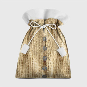 Подарочный 3D мешок с принтом Мешок счастья в Курске, 100% полиэстер | Размер: 29*39 см | Тематика изображения на принте: мешковатый | мешок | плетение | прикол | циновка | эко | экологично