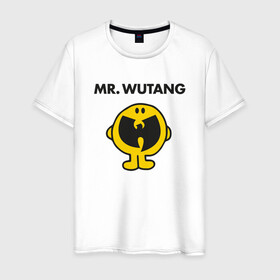 Мужская футболка хлопок с принтом Mr. Wu-Tang в Курске, 100% хлопок | прямой крой, круглый вырез горловины, длина до линии бедер, слегка спущенное плечо. | Тематика изображения на принте: black | gza | hip hop | method man | music | new york | odb | old school | rap | rza | wu tang | wu tang clan | аудио | винил | ву тэнг | граффити | диджей | кассета | микрофон | музыка | нью йорк | пластинка | рэп | рэпер | хип хоп
