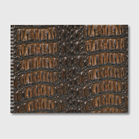 Альбом для рисования с принтом Рептилоид в Курске, 100% бумага
 | матовая бумага, плотность 200 мг. | берегите природу | кожа | корокодил
