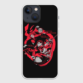 Чехол для iPhone 13 mini с принтом Клинок в действии в Курске,  |  | anime | kamado | kimetsu no yaiba | аниме | анимэ | камадо | клинок рассекающий демонов