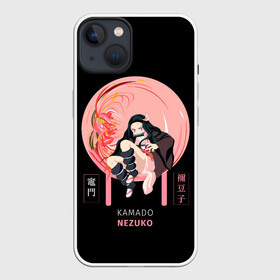 Чехол для iPhone 13 с принтом Nezuko в Курске,  |  | anime | kimetsu no yaiba | аниме | анимэ | клинок рассекающий демонов