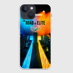 Чехол для iPhone 13 mini с принтом Road to global elite в Курске,  |  | counter stike | cs go | csgo | elite | faceit | global | global elite | mvp | road to global elite | глобал | контр страйк | контра | соревнования | фейсит