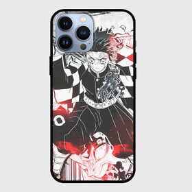 Чехол для iPhone 13 Pro Max с принтом Танжиро в Курске,  |  | anime | kimetsu no yaiba | аниме | анимэ | клинок рассекающий демонов