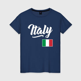 Женская футболка хлопок Italy купить в Курске