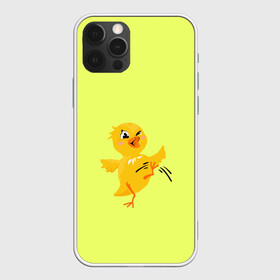Чехол для iPhone 12 Pro Max с принтом Яркий цыпленок в Курске, Силикон |  | курочка | птица | птичка | цыпленок