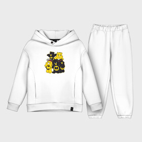 Детский костюм хлопок Oversize с принтом Wu Tang Bears в Курске,  |  | black | cream | gza | hip hop | method man | music | new york | odb | old school | rap | rza | wu tang | wu tang clan | аудио | винил | ву тэнг | граффити | диджей | кассета | микрофон | музыка | нью йорк | пластинка | рэп | рэпер | хип хоп