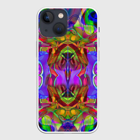 Чехол для iPhone 13 mini с принтом Психоделика   Абстракция в Курске,  |  | pop art | абстракция | арт | геометрия | психоделика | тренды