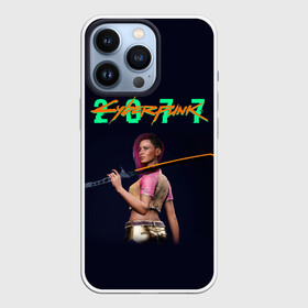 Чехол для iPhone 13 Pro с принтом CYBERPUNK 2077 | КИБЕРПАНК (Z) в Курске,  |  | cd project red | cyberpunk 2077 | demon | keanu reeves | samurai | smile | vi | арасака | ви | демон | киану ривз | киберпанк 2077 | найт сити | самураи | смайл