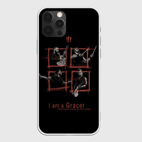 Чехол для iPhone 12 Pro с принтом I am a Gracer в Курске, силикон | область печати: задняя сторона чехла, без боковых панелей | alternative | metall | music | rock | three days grace | адам гонтье | альтернатива | металл | музыка | рок | три дэйс грэйс