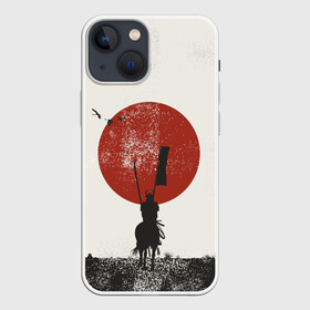 Чехол для iPhone 13 mini с принтом Самурай на коне в Курске,  |  | samurai | буси | воин | конь | самурай | философия | япония