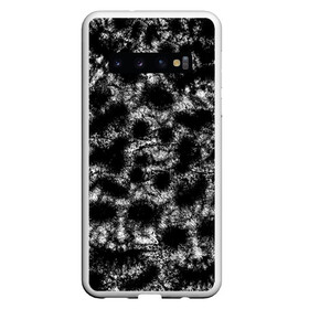 Чехол для Samsung Galaxy S10 с принтом Множество лиц в Курске, Силикон | Область печати: задняя сторона чехла, без боковых панелей | Тематика изображения на принте: face | ghost | halloween | horror | paranormal | skull | supernatural | vampire | zombie