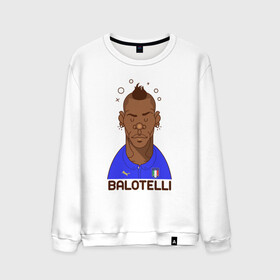 Мужской свитшот хлопок с принтом Balotelli в Курске, 100% хлопок |  | balotelli | football | forza | italia | italy | milan | rome | sport | балотелли | гол | евро | европа | италия | итальянец | кубок | манчини | милан | рим | спорт | тренер | турист | фанат | футбол | футболист | чемпион