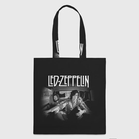 Шоппер 3D с принтом Led Zeppelin в Курске, 100% полиэстер | Плотность: 200 г/м2; Размер: 34×35 см; Высота лямок: 30 см | british | england | folk | hardcore | hardrock | led zeppelin | metal | music | punk | retro | rock | usa | гранж | джимми пейдж | лед цеппелин | метал | музыка | панк | ретро | роберт плант | рок | сша | фолк