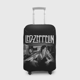 Чехол для чемодана 3D с принтом Led Zeppelin в Курске, 86% полиэфир, 14% спандекс | двустороннее нанесение принта, прорези для ручек и колес | british | england | folk | hardcore | hardrock | led zeppelin | metal | music | punk | retro | rock | usa | гранж | джимми пейдж | лед цеппелин | метал | музыка | панк | ретро | роберт плант | рок | сша | фолк