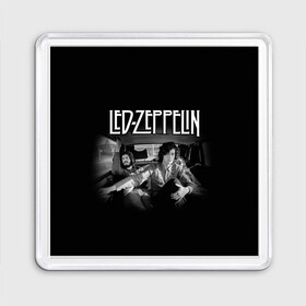 Магнит 55*55 с принтом Led Zeppelin в Курске, Пластик | Размер: 65*65 мм; Размер печати: 55*55 мм | british | england | folk | hardcore | hardrock | led zeppelin | metal | music | punk | retro | rock | usa | гранж | джимми пейдж | лед цеппелин | метал | музыка | панк | ретро | роберт плант | рок | сша | фолк